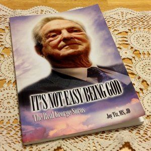 3 for $10 book sale! Billionaire Bio -  It's Not Easy Being God George Soros
